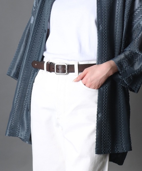 セール】SOMETHING クラフト レザーベルト（ベルト）｜SOMETHING