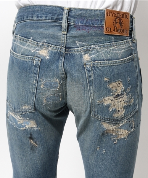 定価6.1万円HYSTERIC GLAMOUR AR加工ダメージデニム⭐︎31M