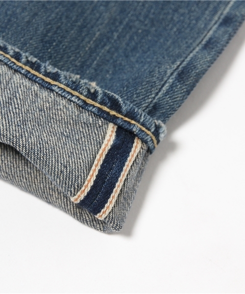 HYSTERIC GLAMOUR(ヒステリックグラマー)の「AR加工 デニムストレートPT(デニムパンツ・メンズ・インディゴブルー・34inch/29inch/30inch/32inch/28inch/31inch)」の4枚目の写真