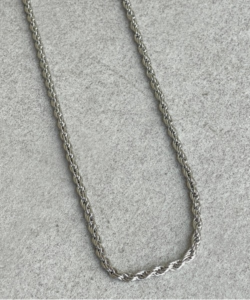 CPCM（シーピーシーエム）の「アソートシルバーチェーンネックレス（ネックレス・メンズ・シルバー系その他/シルバー系その他2/シルバー系/シルバー/ピンクゴールド/ゴールド/ゴールド系その他5/シャンパン・FREE）」の5枚目の写真