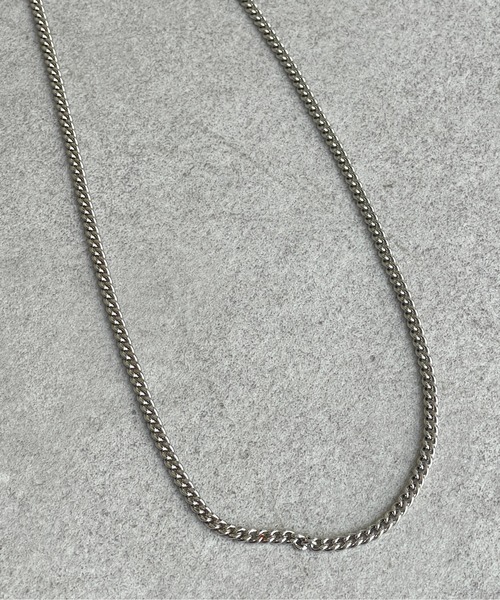 CPCM（シーピーシーエム）の「アソートシルバーチェーンネックレス（ネックレス・メンズ・シルバー系その他/シルバー系その他2/シルバー系/シルバー/ピンクゴールド/ゴールド/ゴールド系その他5/シャンパン・FREE）」の2枚目の写真