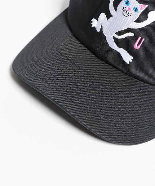 RIPNDIP（リップンディップ）の「RIPNDIP/リップンディップ Love U Dad Hat キャップ 刺しゅう（キャップ・メンズ・ブラック・FREE）」の4枚目の写真