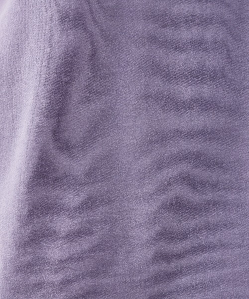 CHIC STYLE(シックスタイル)の「<大きいサイズ>綿100%ピグメント染ロゴプリントTシャツ シックスタイル(Tシャツ/カットソー・レディース・パープル/ネイビー系・5L/LL/4L/L/3L)」の22枚目の写真