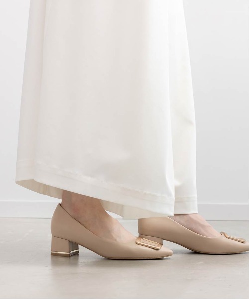 RANDA（ランダ）の「ゴールドパーツパンプス（パンプス・レディース・アイボリー/ブラック/グレイッシュベージュ/グレー/ベージュ・22.5/23/23.5/24/24.5/25/25.5/22）」の22枚目の写真