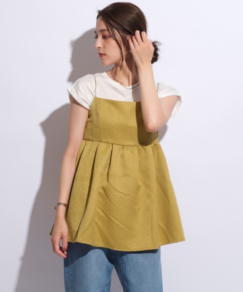 Mystrada（マイストラーダ）の「ジャガードキャミ（シャツ/ブラウス