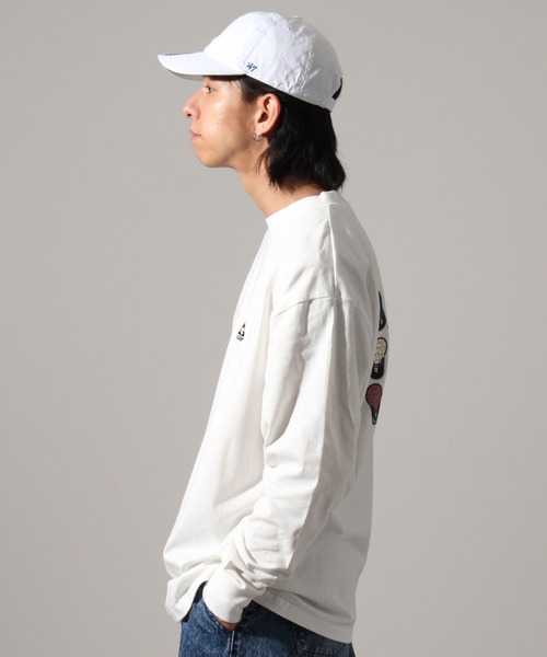 GERRY(ジェリー)の「【GERRY/ジェリー】ヘビーウェイト バックプリント+胸刺繍ロングスリーブTシャツ(Tシャツ/カットソー・メンズ・ブラック/ホワイト/グリーン・L/LL/M)」の11枚目の写真