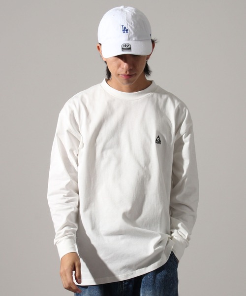 GERRY(ジェリー)の「【GERRY/ジェリー】ヘビーウェイト バックプリント+胸刺繍ロングスリーブTシャツ(Tシャツ/カットソー・メンズ・ブラック/ホワイト/グリーン・L/LL/M)」の10枚目の写真