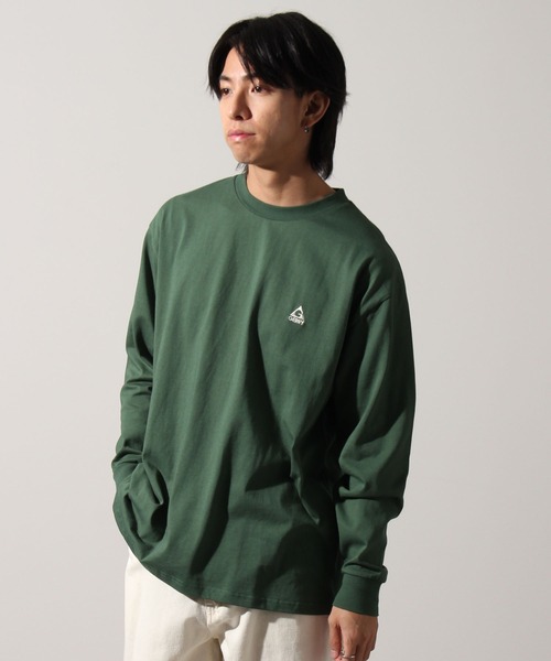 GERRY(ジェリー)の「【GERRY/ジェリー】ヘビーウェイト バックプリント+胸刺繍ロングスリーブTシャツ(Tシャツ/カットソー・メンズ・ブラック/ホワイト/グリーン・L/LL/M)」の18枚目の写真