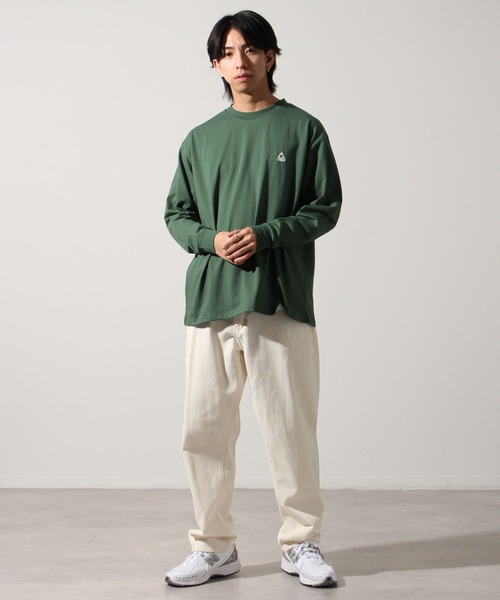 GERRY(ジェリー)の「【GERRY/ジェリー】ヘビーウェイト バックプリント+胸刺繍ロングスリーブTシャツ(Tシャツ/カットソー・メンズ・ブラック/ホワイト/グリーン・L/LL/M)」の8枚目の写真