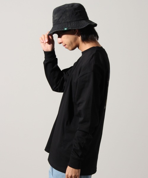 GERRY(ジェリー)の「【GERRY/ジェリー】ヘビーウェイト バックプリント+胸刺繍ロングスリーブTシャツ(Tシャツ/カットソー・メンズ・ブラック/ホワイト/グリーン・L/LL/M)」の15枚目の写真