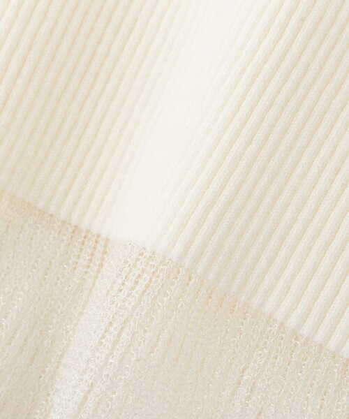 PROPORTION BODY DRESSING（プロポーションボディドレッシング）の「シアースリーブカーディガンセット（アンサンブル・レディース・ブルー/ブラック/ホワイト系その他・SMALL/MEDIUM）」の6枚目の写真