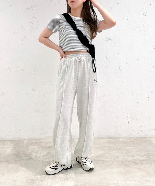 apres jour mignon(アプレジュールミニョン)の「ピスネームスウェットパンツ【ZOZOTOWN限定アイテム】【SETUP着用可能】(スウェットパンツ・レディース・ネイビー/ナチュラル/ブルー・MEDIUM/X-LARGE/SMALL)」の16枚目の写真
