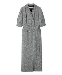 新品❗️即日発送❗️ダブルトレンチワンピースLilyBrownリリーブラウン LILY BROWN（リリーブラウン）の「ダブルトレンチワンピース