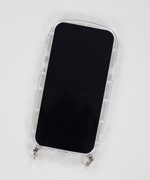 SPINNS(スピンズ)の「【選べるスマホショルダー】ストラップホール付き ぷくクリアスマホケース(スマホケース/カバー・レディース・クリア・11/12/13/14/7h/14.5/13.5)」の5枚目の写真