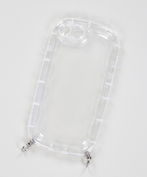 SPINNS(スピンズ)の「【選べるスマホショルダー】ストラップホール付き ぷくクリアスマホケース(スマホケース/カバー・レディース・クリア・11/12/13/14/7h/14.5/13.5)」の7枚目の写真