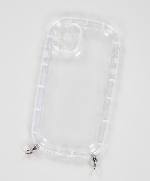 SPINNS(スピンズ)の「【選べるスマホショルダー】ストラップホール付き ぷくクリアスマホケース(スマホケース/カバー・レディース・クリア・11/12/13/14/7h/14.5/13.5)」の8枚目の写真