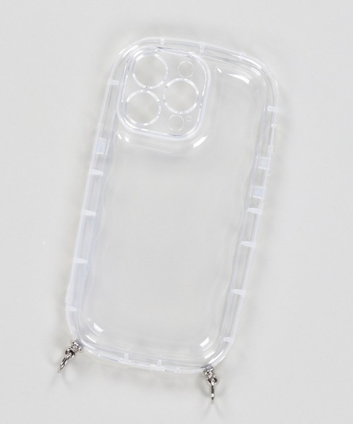 SPINNS(スピンズ)の「【選べるスマホショルダー】ストラップホール付き ぷくクリアスマホケース(スマホケース/カバー・レディース・クリア・11/12/13/14/7h/14.5/13.5)」の12枚目の写真