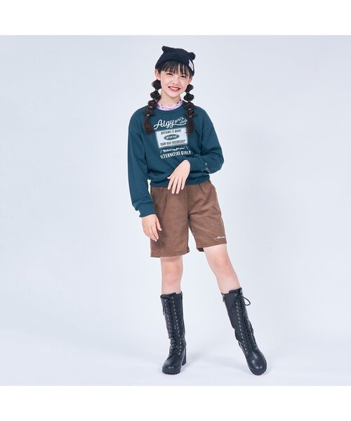 algy（アルジー）の「アニマルニットキャップ（ニットキャップ/ビーニー・キッズ・ブラック/サックスブルー/ベージュ・FREE）」の8枚目の写真