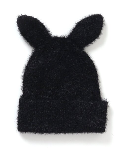 algy（アルジー）の「アニマルニットキャップ（ニットキャップ/ビーニー・キッズ・ブラック/サックスブルー/ベージュ・FREE）」の13枚目の写真