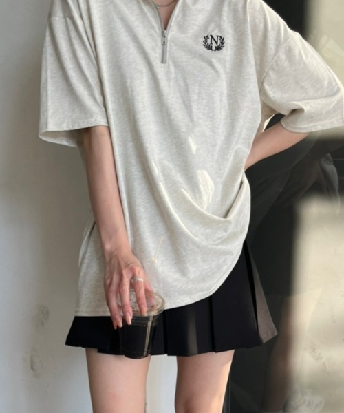 nemne store（ネンネストア）の「《Delfy》ベルト付きプリーツミニスカート（スカート・レディース・杢グレー/ブラック・MEDIUM/SMALL）」の10枚目の写真