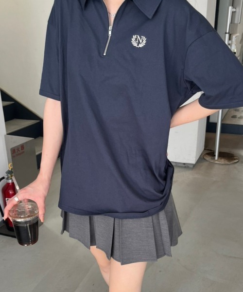 nemne store（ネンネストア）の「《Delfy》ベルト付きプリーツミニスカート（スカート・レディース・杢グレー/ブラック・MEDIUM/SMALL）」の19枚目の写真