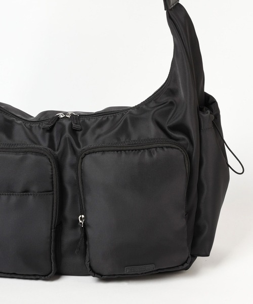 niko and...（ニコアンド）の「オリジナルダブルポケットショルダーバッグ（ショルダーバッグ・レディース・カーキ/ブラック/グレー・0）」の6枚目の写真