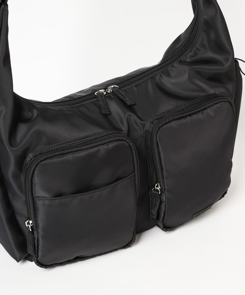 niko and...（ニコアンド）の「オリジナルダブルポケットショルダーバッグ（ショルダーバッグ・レディース・カーキ/ブラック/グレー・0）」の14枚目の写真