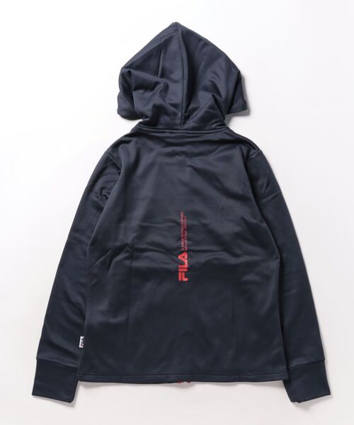 FILA(フィラ)の「FILA/フィラ フルジップパーカー(パーカー・レディース・ネイビー/ラベンダー/ブラック/杢グレー・M/L/LL)」の5枚目の写真