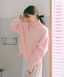 titivate | ﾀｰﾄﾙﾈｯｸﾍﾞｰｼｯｸﾆｯﾄ(ニット/セーター)