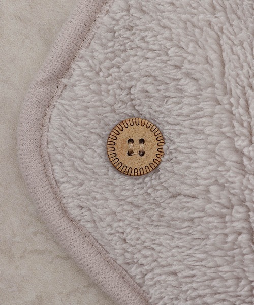 emesuelee（エメスーリー）の「4wayふわふわモフモフブランケットS（ブランケット・レディース・モスグリーン/アイボリー/モカ/ライトグレー/ブルー・フリー）」の18枚目の写真