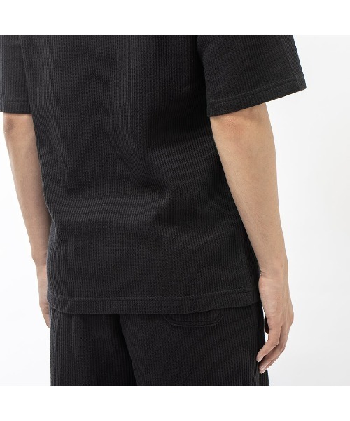 Reebok(リーボック)の「クラシック テクスチャー Tシャツ / CLASSIC WDE TEXTURE TEE(Tシャツ/カットソー・メンズ・ブラック/ダークブラウン・MEDIUM/LARGE/SMALL/XX-LARGE/X-LARGE/X-SMALL)」の6枚目の写真