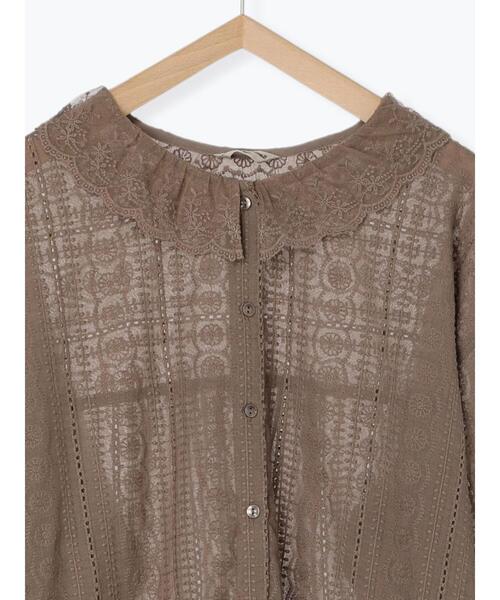 SM2 - SM2総刺繍ブラウス(#177)+(#178)(#187)(#190)4点 セール】シアー総刺繍ブラウス（シャツ/ブラウス）｜Samansa