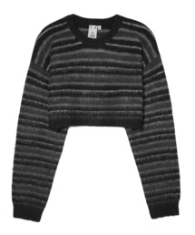 X-girl | MULTI STRIPE SHAGGY KNIT TOP(ニット/セーター)