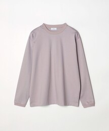 SHIPS any: スムースコットン クルーネック Tシャツ (ロンT)◆