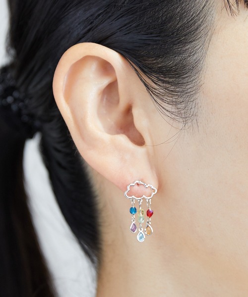 gargle ガーグル:サイエンスシリーズ 虹雨 ピアス（ピアス（両耳
