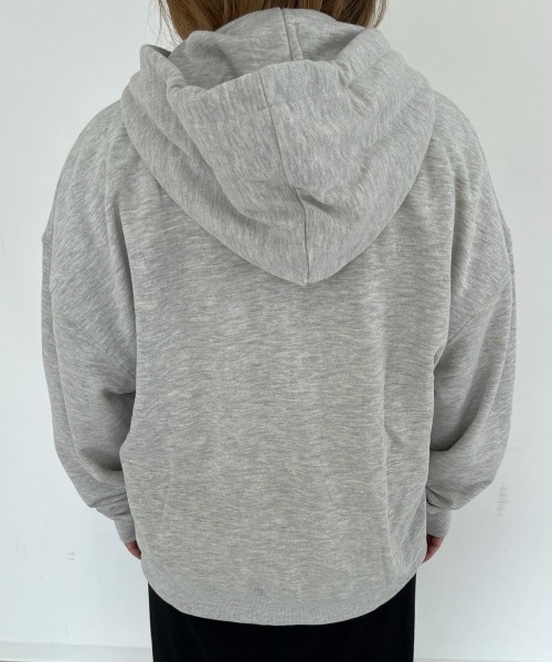 Ocean Pacific（オーシャンパシフィック）の「【OP:オーピー】レディースジップパーカー（パーカー・レディース・ヘザーグレー/チャコール/アイボリー/ベージュ/グリーン・X-LARGE/LARGE/MEDIUM）」の10枚目の写真