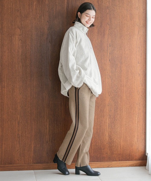 niko and...（ニコアンド）の「なめらかソフトニットパンツ（その他パンツ・レディース・ネイビー/ダークブラウン/スモーク/ブラック/ホワイト/ブラウン/モカ・LARGE/MEDIUM）」の13枚目の写真