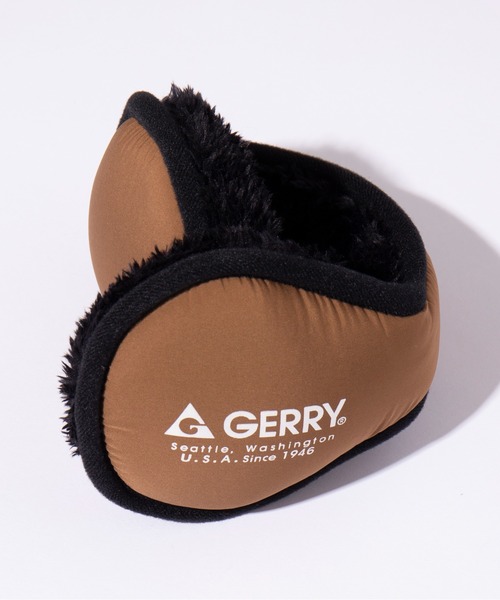 GERRY(ジェリー)の「【GERRY】イヤマフ ボア/タフタナイロン YMY(マフラー・メンズ・ベージュ/グレー/ブラック/カーキ・FREE)」の3枚目の写真
