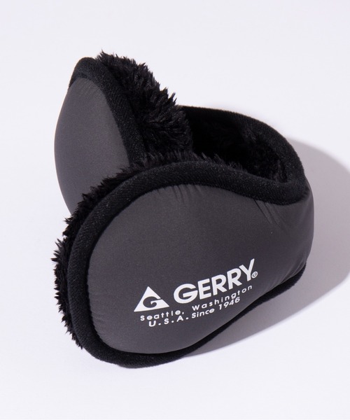 GERRY(ジェリー)の「【GERRY】イヤマフ ボア/タフタナイロン YMY(マフラー・メンズ・ベージュ/グレー/ブラック/カーキ・FREE)」の2枚目の写真