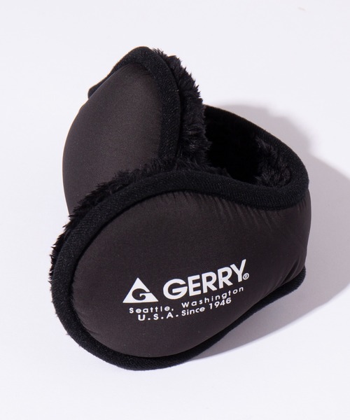 GERRY(ジェリー)の「【GERRY】イヤマフ ボア/タフタナイロン YMY(マフラー・メンズ・ベージュ/グレー/ブラック/カーキ・FREE)」の1枚目の写真