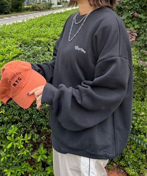 kutir（クティール）の「裏起毛ぷくぷくハートスウェットプルオーバー（スウェット・レディース・オートミール/チャコールグレー/オフホワイト・FREE）」の16枚目の写真