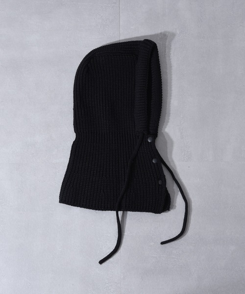 Y2K バラクラバ フーディー ネックウォーマー フード ビーニー 00s Z-2