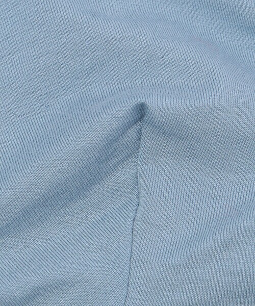 BASERANGE（ベースレンジ）の「BASE RANGE コットンリブ トライアングルブラトップ（ブラジャー・レディース・ライトブルー・M/S）」の5枚目の写真