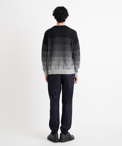 THE TOKYO(ザトウキョウ)の「【THE TOKYO/ザトウキョウ】8G Gradation Knit PO/8GグラデーションニットPO(ニット/セーター・メンズ・ブラウン/ブラック・48/46/44)」の17枚目の写真
