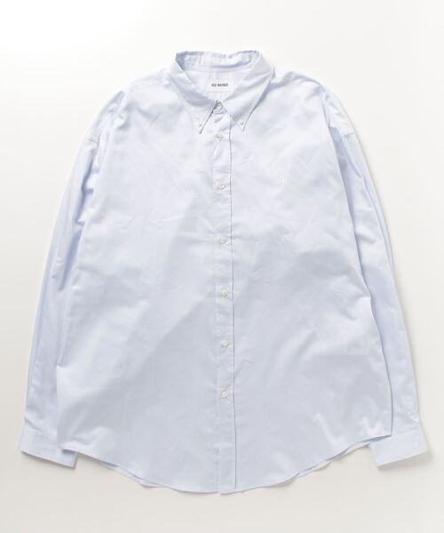 HED MAYNER(ヘドメイナー)の「【HED MAYNER】 BOTTUNED DOWN SHIRT(シャツ/ブラウス・メンズ・ライトブルー・MEDIUM)」の7枚目の写真