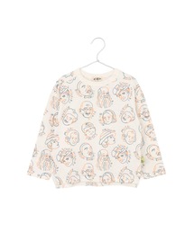 MAKE YOUR DAY（メイクユアデイ）の「カラフルすごい人総柄長袖Tシャツ■80～140cm（Tシャツ/カットソー・キッズ）」