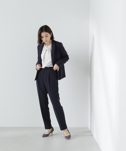 NATURAL BEAUTY BASIC（ナチュラルビューティーベーシック）の「◇フロントタックブラウス（シャツ/ブラウス・レディース・オフホワイト/ラベンダー/グレイッシュベージュ/ライトグリーン・MEDIUM/SMALL）」の19枚目の写真
