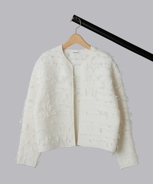 ADAWAS（アダワズ）の「【 ADAWAS / アダワス 】FRINGE TWEED JACKET