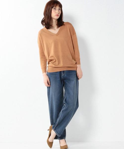 Another Edition(アナザーエディション)の「ボーイフレンドデニム/AEBC BOYFRIEND DNM PT(デニムパンツ・レディース・ターコイズブルー/コバルトブルー・SMALL/MEDIUM)」の13枚目の写真