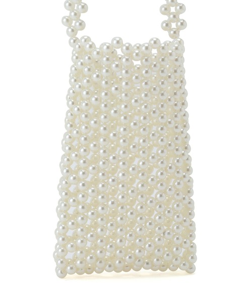 ROPE' PICNIC（ロペピクニック）の「パールショルダーバッグ（ショルダーバッグ・レディース・ホワイト・FREE）」の4枚目の写真